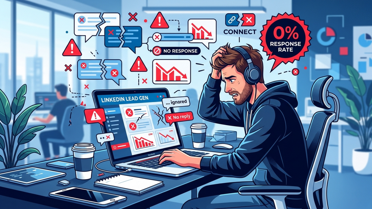 7 LinkedIn Lead Generation Mistakes That Are Killing Your Results