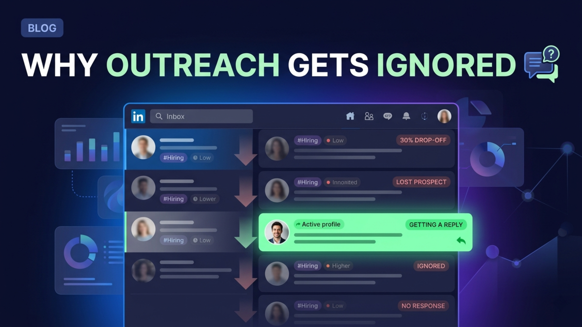 Why Your LinkedIn Outreach Gets Ignored (30% Bounce Rate Explained + Fix)